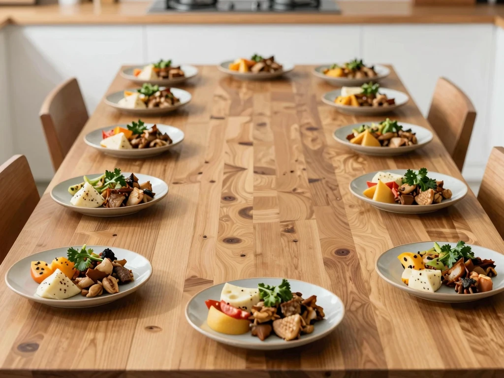 Grafisk fremstilling av måltider fordelt over døgnet